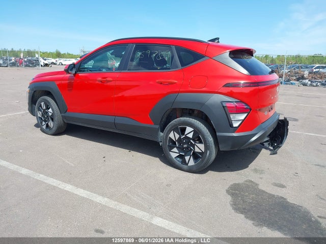 12597869 :رقم المزاد ، KM8HBCAB1RU110863 vin ، 2024 Hyundai Kona 2.0l Preferred مزاد بيع