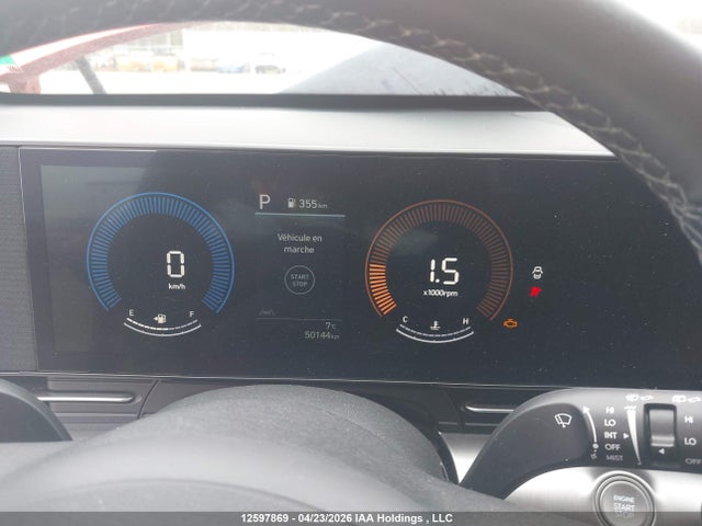 12597869 :رقم المزاد ، KM8HBCAB1RU110863 vin ، 2024 Hyundai Kona 2.0l Preferred مزاد بيع