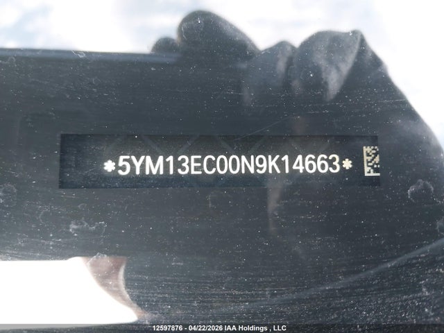 Aukcja sprzedaży 2022 Bmw X3 M, vin: 5YM13EC00N9K14663, numer aukcji: 12597876