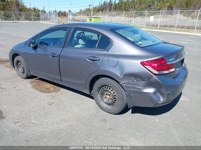12597879 :رقم المزاد ، 2HGFB2F48FH014938 vin ، 2015 Honda Civic Lx مزاد بيع