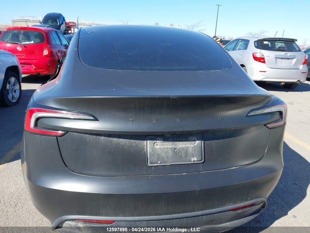 12597895 :رقم المزاد ، LRW3E7EB1RC200458 vin ، 2024 Tesla Model 3 Long Range مزاد بيع