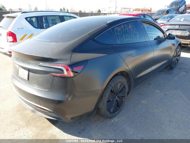 12597895 :رقم المزاد ، LRW3E7EB1RC200458 vin ، 2024 Tesla Model 3 Long Range مزاد بيع