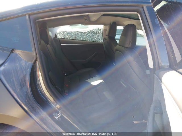12597895 :رقم المزاد ، LRW3E7EB1RC200458 vin ، 2024 Tesla Model 3 Long Range مزاد بيع