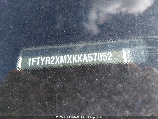 Aukcja sprzedaży 2019 Ford Transit-250, vin: 1FTYR2XMXKKA57052, numer aukcji: 12597941