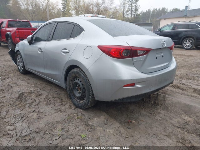 12597946 :رقم المزاد ، 3MZBN1V72HM125545 vin ، 2017 Mazda Mazda3 Gs مزاد بيع
