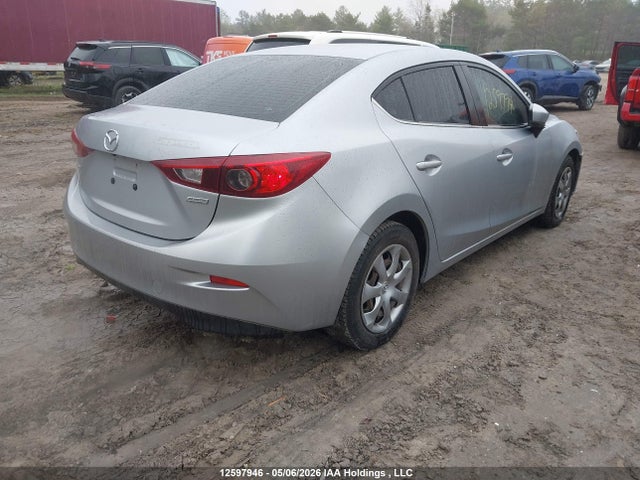 12597946 :رقم المزاد ، 3MZBN1V72HM125545 vin ، 2017 Mazda Mazda3 Gs مزاد بيع