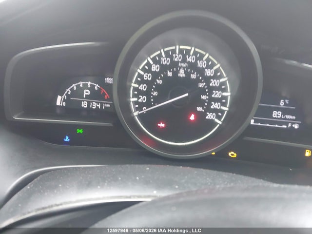 12597946 :رقم المزاد ، 3MZBN1V72HM125545 vin ، 2017 Mazda Mazda3 Gs مزاد بيع