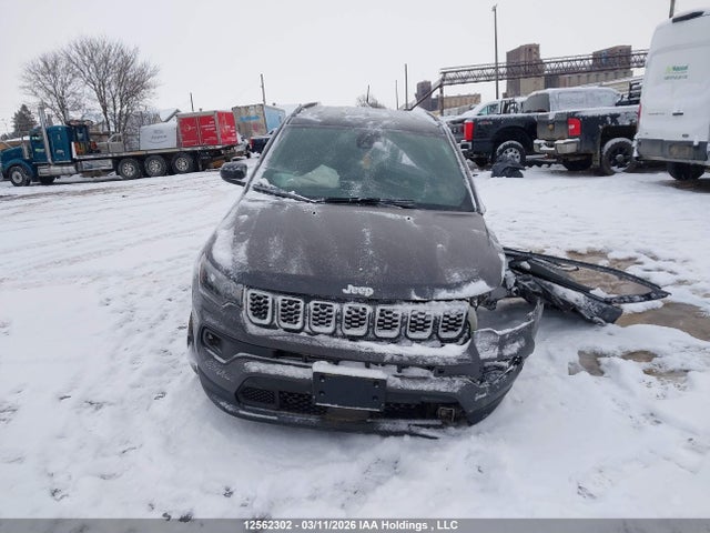 12562302 :رقم المزاد ، 3C4NJDBN8RT146665 vin ، 2024 Jeep Compass North مزاد بيع