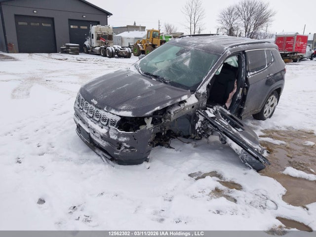 12562302 :رقم المزاد ، 3C4NJDBN8RT146665 vin ، 2024 Jeep Compass North مزاد بيع