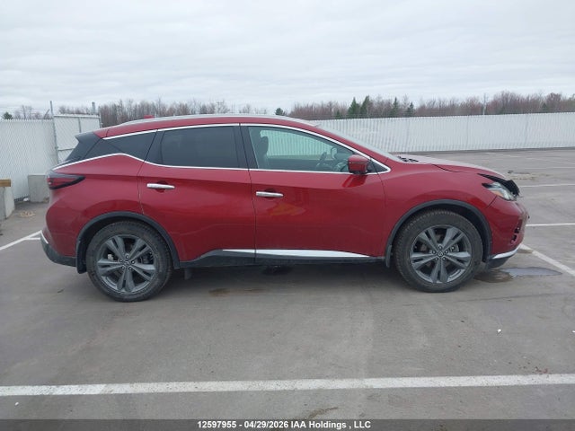 Продаж на аукціоні авто 2020 Nissan Murano Platinum, vin: 5N1AZ2DS0LN107487, номер лоту: 12597955
