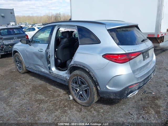 Aukcja sprzedaży 2024 Mercedes-benz Glc 300 4matic, vin: W1NKM4HB4RF224045, numer aukcji: 12597960