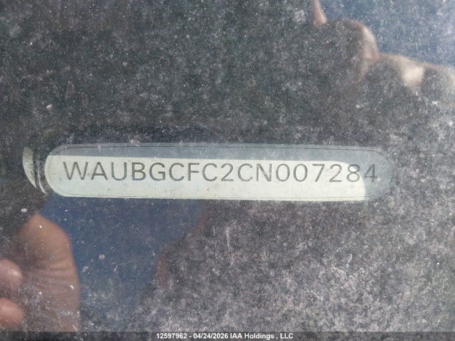 Продажа на аукционе авто 2012 Audi A6 Quattro, vin: WAUBGCFC2CN007284, номер лота: 12597962