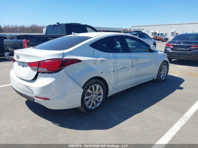 2016 Hyundai Elantra Gl მანქანა იყიდება აუქციონზე, vin: 5NPDH4AE8GH792035, აუქციონის ნომერი: 12597978