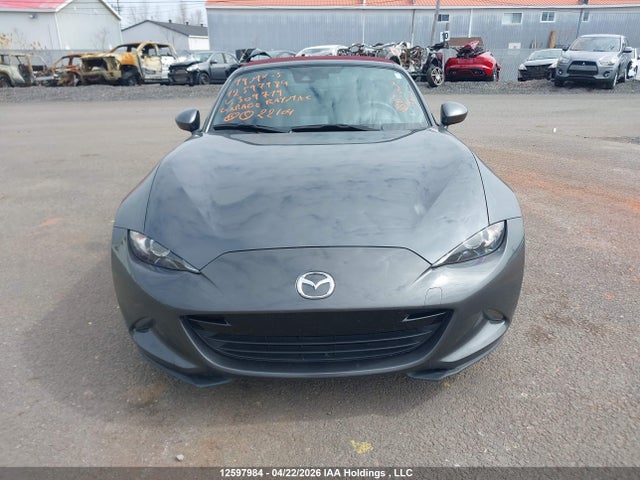 12597984 :رقم المزاد ، JM1NDAD70K0309719 vin ، 2019 Mazda Mx-5 Gt مزاد بيع