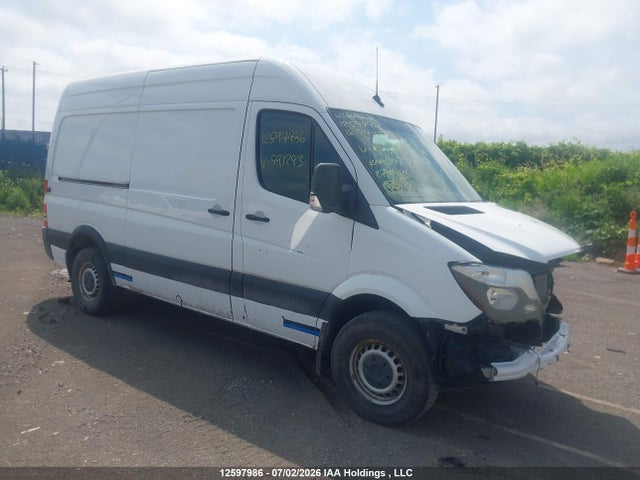 Auction sale of the 2018 Mercedes-benz Sprinter 2500 Standard Roof V6, vin: WD3BE7CD6JP591293, lot number: 12597986