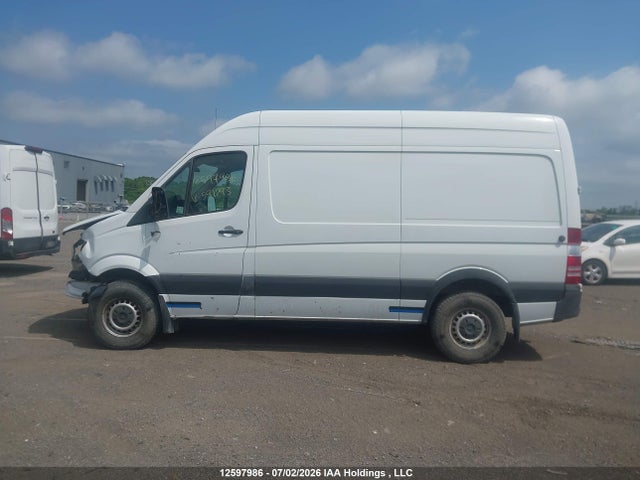 12597986 :رقم المزاد ، WD3BE7CD6JP591293 vin ، 2018 Mercedes-benz Sprinter 2500 Standard Roof V6 مزاد بيع