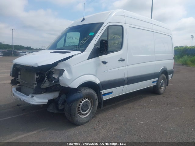 12597986 :رقم المزاد ، WD3BE7CD6JP591293 vin ، 2018 Mercedes-benz Sprinter 2500 Standard Roof V6 مزاد بيع
