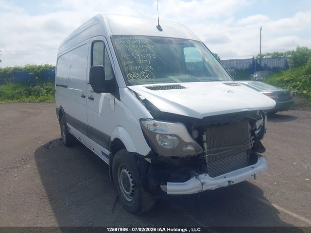 12597986 :رقم المزاد ، WD3BE7CD6JP591293 vin ، 2018 Mercedes-benz Sprinter 2500 Standard Roof V6 مزاد بيع