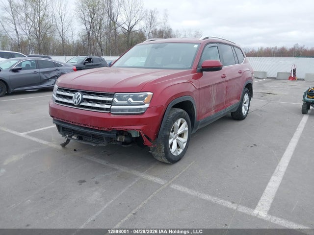 2018 Volkswagen Atlas Trendline მანქანა იყიდება აუქციონზე, vin: 1V2BP2CA4JC577441, აუქციონის ნომერი: 12598001