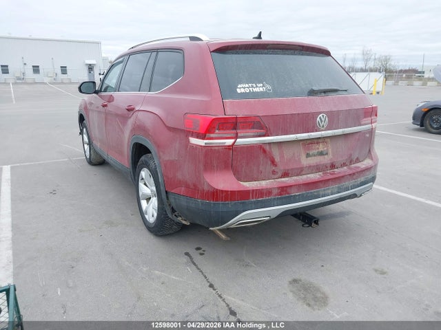 2018 Volkswagen Atlas Trendline მანქანა იყიდება აუქციონზე, vin: 1V2BP2CA4JC577441, აუქციონის ნომერი: 12598001