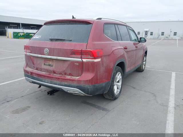 2018 Volkswagen Atlas Trendline მანქანა იყიდება აუქციონზე, vin: 1V2BP2CA4JC577441, აუქციონის ნომერი: 12598001