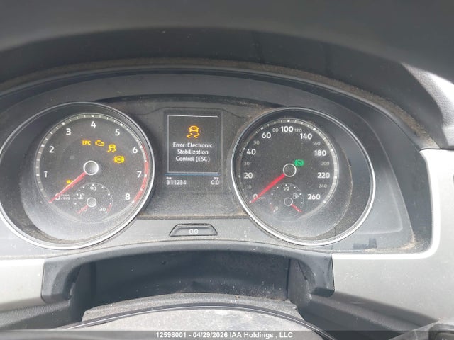 2018 Volkswagen Atlas Trendline მანქანა იყიდება აუქციონზე, vin: 1V2BP2CA4JC577441, აუქციონის ნომერი: 12598001