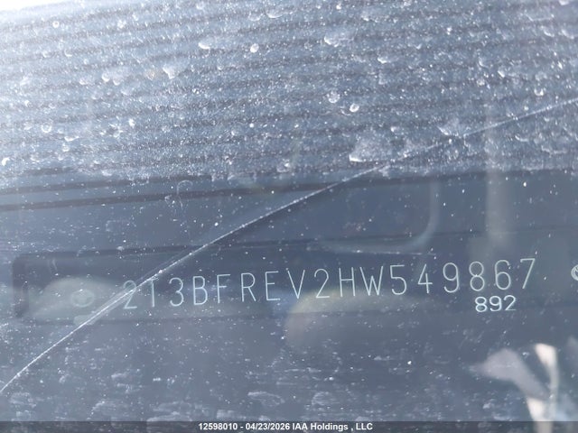 12598010 :رقم المزاد ، 2T3BFREV2HW549867 vin ، 2017 Toyota Rav4 Le مزاد بيع