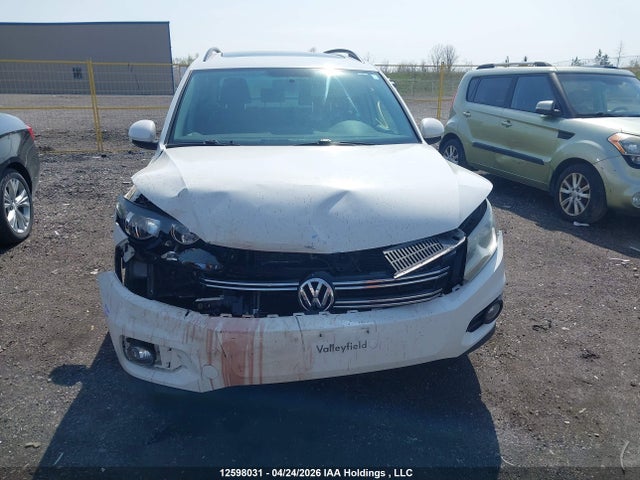 12598031 :رقم المزاد ، WVGJV3AX0EW546235 vin ، 2014 Volkswagen Tiguan S/se/sel/r-line مزاد بيع