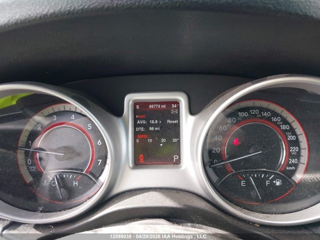 2014 Dodge Journey R/t მანქანა იყიდება აუქციონზე, vin: 3C4PDDFG5ET202972, აუქციონის ნომერი: 12598035