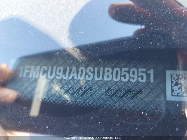 Aukcja sprzedaży 2025 Ford Escape Platinum, vin: 1FMCU9JA0SUB05951, numer aukcji: 12598041