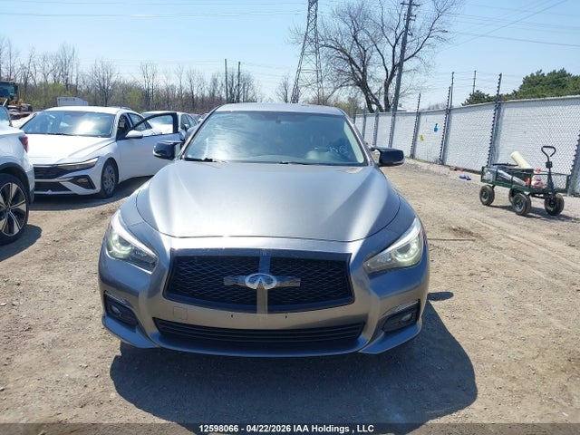 2017 Infiniti Q50 3.0t მანქანა იყიდება აუქციონზე, vin: JN1EV7AR3HM830444, აუქციონის ნომერი: 12598066