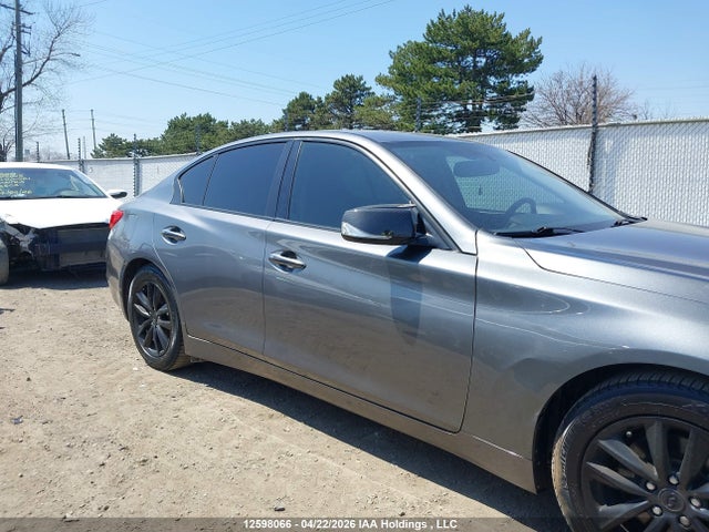 2017 Infiniti Q50 3.0t მანქანა იყიდება აუქციონზე, vin: JN1EV7AR3HM830444, აუქციონის ნომერი: 12598066