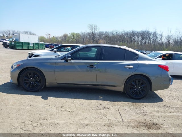 2017 Infiniti Q50 3.0t მანქანა იყიდება აუქციონზე, vin: JN1EV7AR3HM830444, აუქციონის ნომერი: 12598066