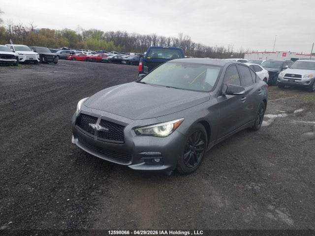 2017 Infiniti Q50 3.0t მანქანა იყიდება აუქციონზე, vin: JN1EV7AR3HM830444, აუქციონის ნომერი: 12598066