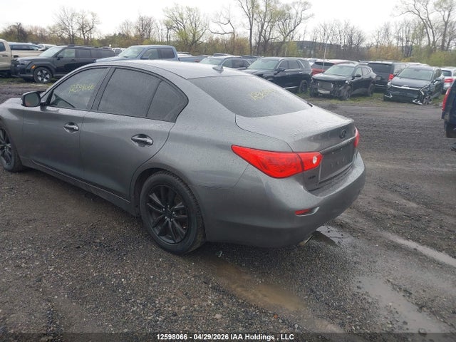 2017 Infiniti Q50 3.0t მანქანა იყიდება აუქციონზე, vin: JN1EV7AR3HM830444, აუქციონის ნომერი: 12598066
