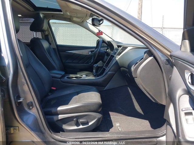 2017 Infiniti Q50 3.0t მანქანა იყიდება აუქციონზე, vin: JN1EV7AR3HM830444, აუქციონის ნომერი: 12598066