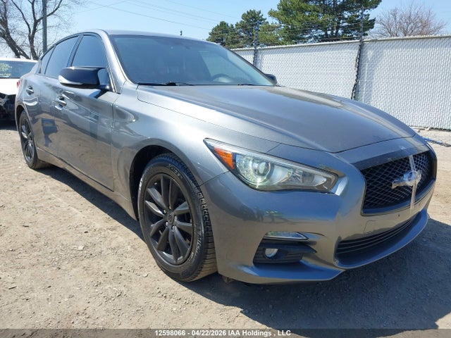 2017 Infiniti Q50 3.0t მანქანა იყიდება აუქციონზე, vin: JN1EV7AR3HM830444, აუქციონის ნომერი: 12598066