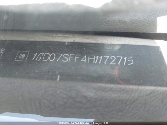 1GD07SFF4H1172715 GMC Savana Cutaway 3500 1wt
