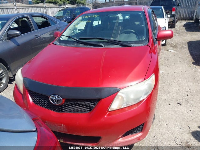 12598078 :رقم المزاد ، 2T1BU4EE6AC411421 vin ، 2010 Toyota Corolla Ce مزاد بيع