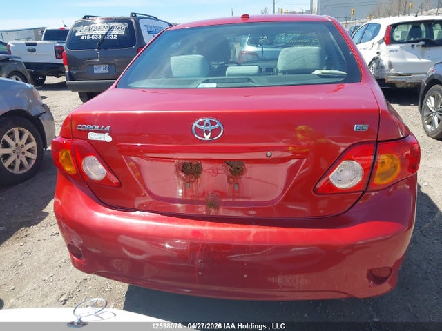12598078 :رقم المزاد ، 2T1BU4EE6AC411421 vin ، 2010 Toyota Corolla Ce مزاد بيع