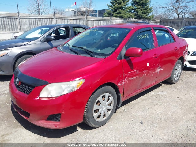 12598078 :رقم المزاد ، 2T1BU4EE6AC411421 vin ، 2010 Toyota Corolla Ce مزاد بيع