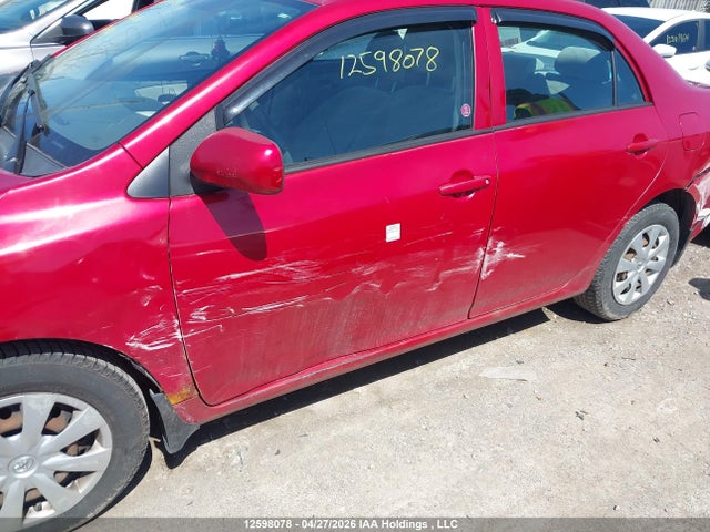 12598078 :رقم المزاد ، 2T1BU4EE6AC411421 vin ، 2010 Toyota Corolla Ce مزاد بيع