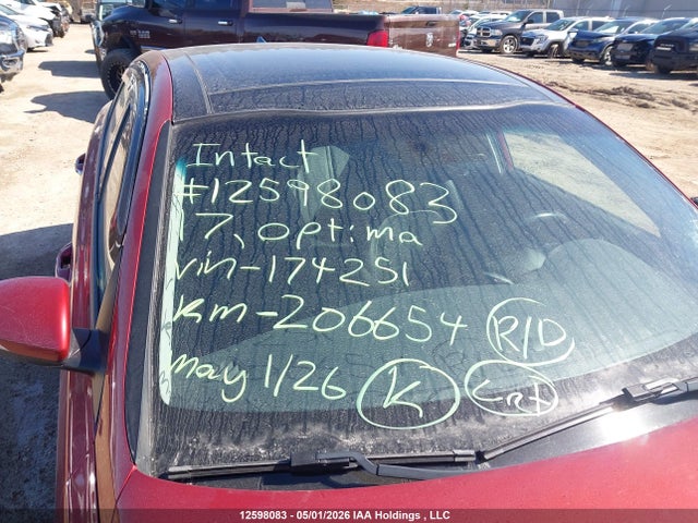 5XXGU4L31HG174251 KIA Optima Ex Tech/ex+ W/sunroof