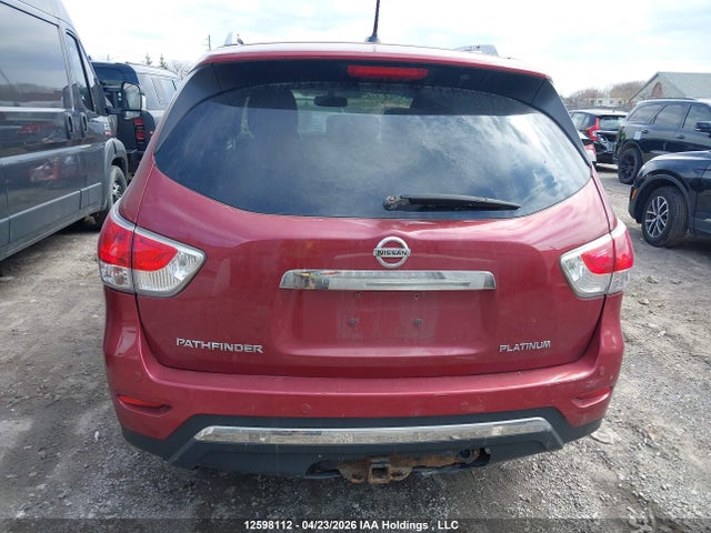 Продажа на аукционе авто 2015 Nissan Pathfinder S/sv/sl/platinum, vin: 5N1AR2MM0FC650436, номер лота: 12598112