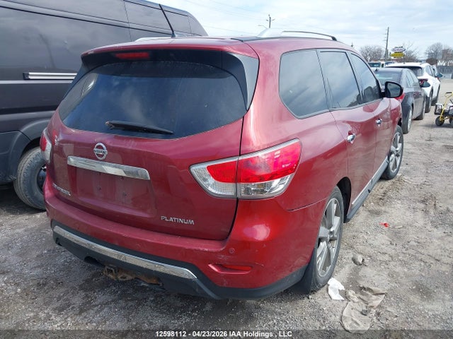 Продажа на аукционе авто 2015 Nissan Pathfinder S/sv/sl/platinum, vin: 5N1AR2MM0FC650436, номер лота: 12598112