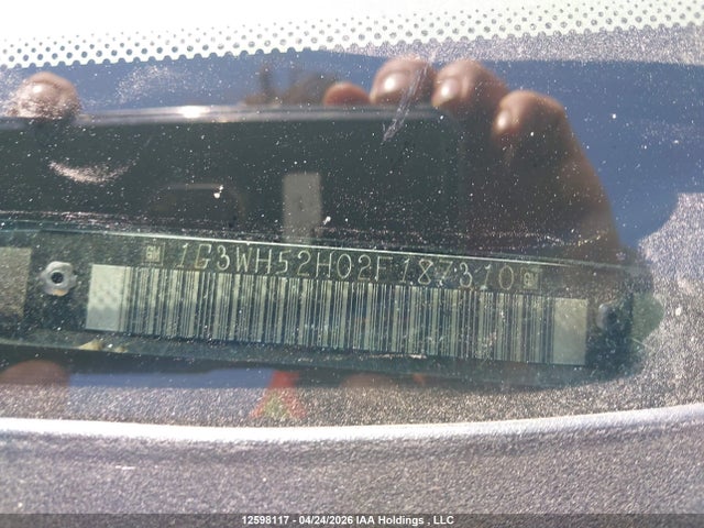 2002 Oldsmobile Intrigue Gx მანქანა იყიდება აუქციონზე, vin: 1G3WH52H02F187310, აუქციონის ნომერი: 12598117