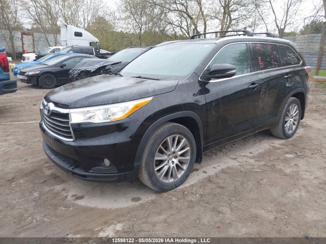 12598122 :رقم المزاد ، 5TDJKRFHXES047783 vin ، 2014 Toyota Highlander Xle مزاد بيع