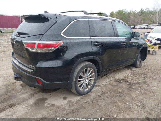 12598122 :رقم المزاد ، 5TDJKRFHXES047783 vin ، 2014 Toyota Highlander Xle مزاد بيع