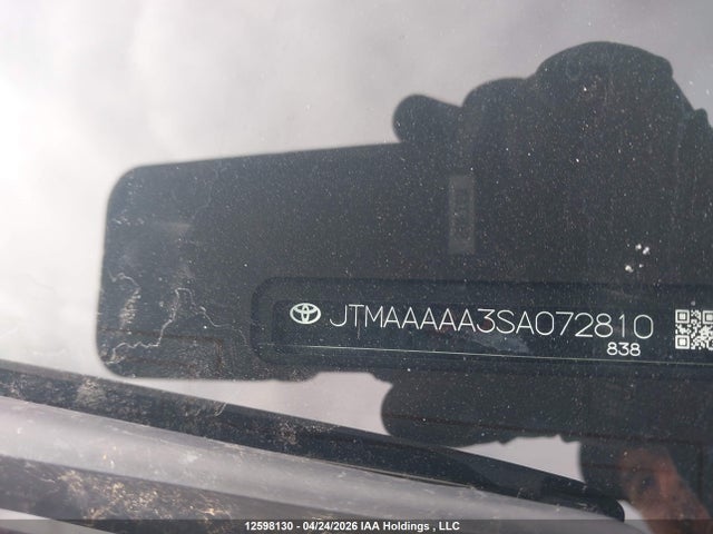 2025 Toyota Bz4x Xle/limited მანქანა იყიდება აუქციონზე, vin: JTMAAAAA3SA072810, აუქციონის ნომერი: 12598130