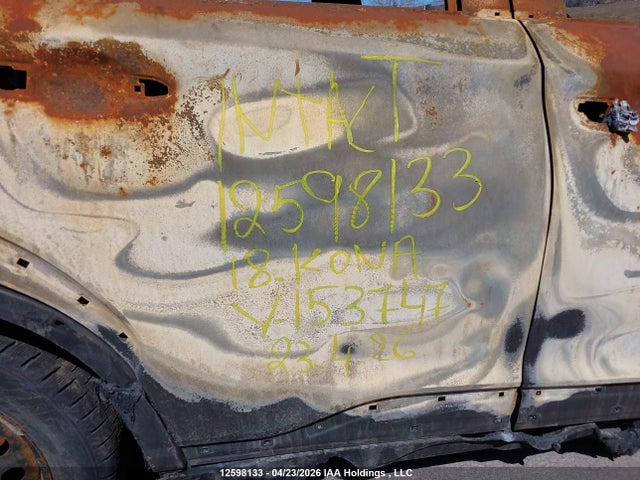 2018 Hyundai Kona მანქანა იყიდება აუქციონზე, vin: KM8K22AA0JU153747, აუქციონის ნომერი: 12598133